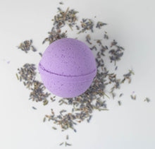 Load image into Gallery viewer, Bath bomb, fizzy, fizzies, Lavender